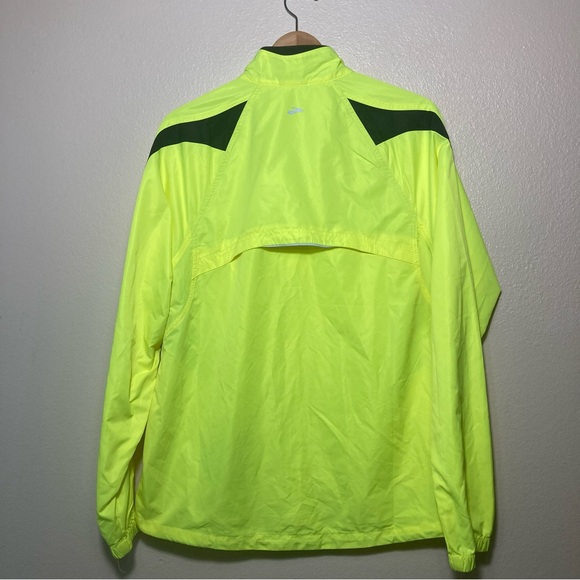 Brooks Neon Yellow Jacket with Black Details - Picture 2 of 8